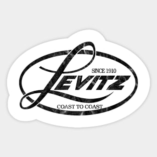 Levitz Round Logo Sticker